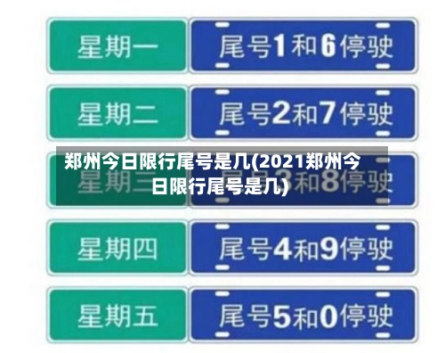 郑州今日限行尾号是几(2021郑州今日限行尾号是几)-第1张图片