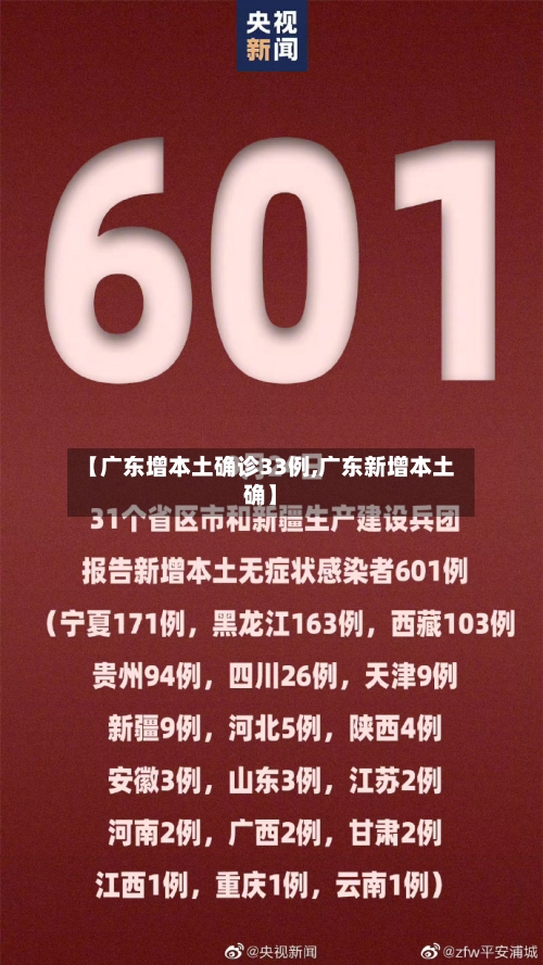 【广东增本土确诊33例,广东新增本土确】-第1张图片
