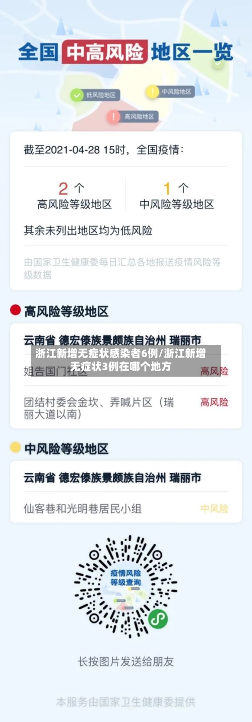 浙江新增无症状感染者6例/浙江新增无症状3例在哪个地方-第1张图片