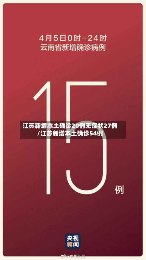 江苏新增本土确诊20例无症状27例/江苏新增本土确诊54例-第3张图片