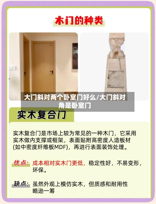 大门斜对两个卧室门好么/大门斜对角是卧室门-第2张图片