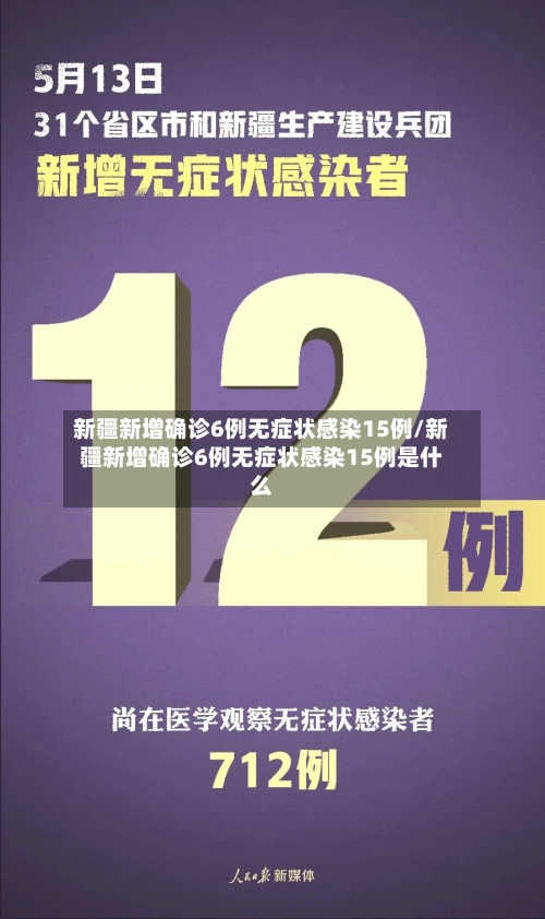 新疆新增确诊6例无症状感染15例/新疆新增确诊6例无症状感染15例是什么-第1张图片