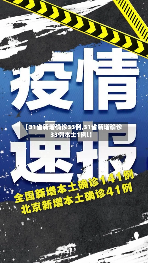 【31省新增确诊33例,31省新增确诊33例本土1例l】