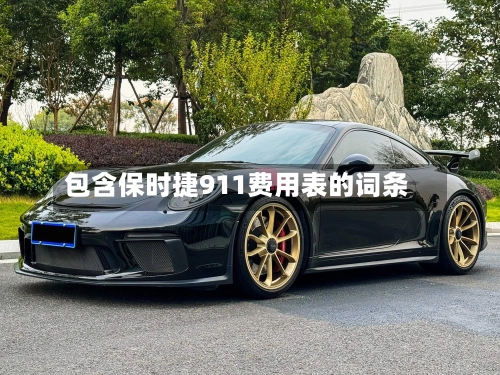 包含保时捷911费用表的词条-第3张图片