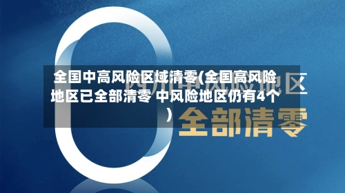 全国中高风险区域清零(全国高风险地区已全部清零 中风险地区仍有4个)-第2张图片