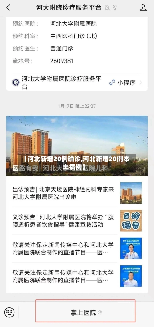 【河北新增20例确诊,河北新增20例本土病例】-第1张图片