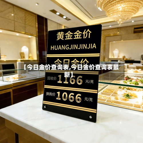 【今日金价查询表,今日金价查询表最新】-第1张图片
