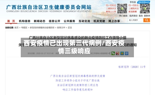 西安疫情已出现第三代病例/西安疫情三级响应-第1张图片
