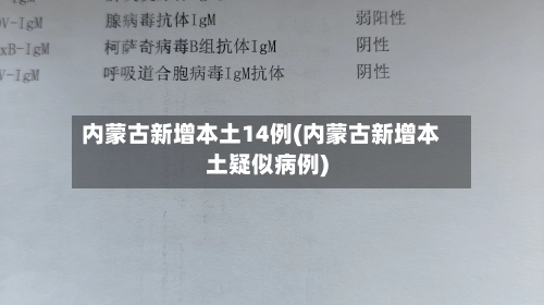 内蒙古新增本土14例(内蒙古新增本土疑似病例)-第1张图片