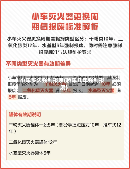 小车多久强制报废(轿车几年强制报废)-第1张图片
