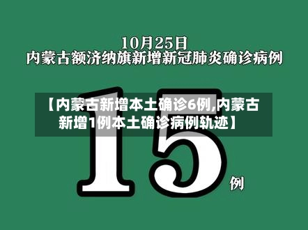 【内蒙古新增本土确诊6例,内蒙古新增1例本土确诊病例轨迹】-第1张图片