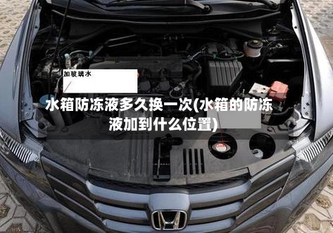 水箱防冻液多久换一次(水箱的防冻液加到什么位置)-第3张图片