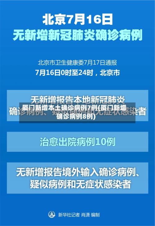 厦门新增本土确诊病例7例(厦门新增确诊病例8例)-第1张图片