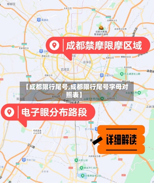 【成都限行尾号,成都限行尾号字母对照表】-第3张图片