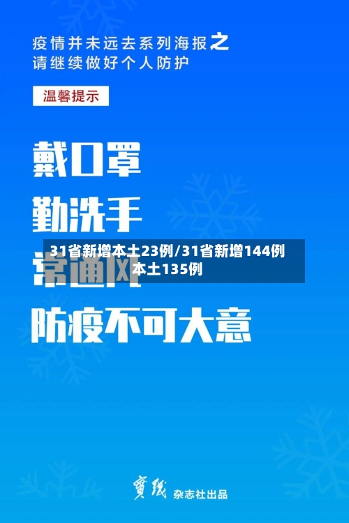 31省新增本土23例/31省新增144例本土135例-第3张图片