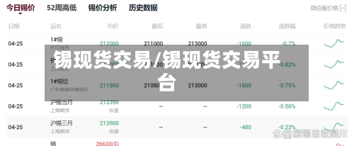 锡现货交易/锡现货交易平台-第2张图片