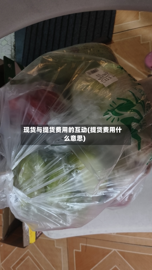 现货与提货费用的互动(提货费用什么意思)-第1张图片