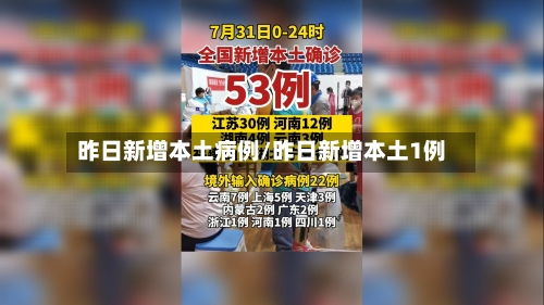 昨日新增本土病例/昨日新增本土1例-第1张图片