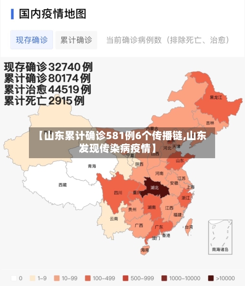 【山东累计确诊581例6个传播链,山东发现传染病疫情】-第1张图片